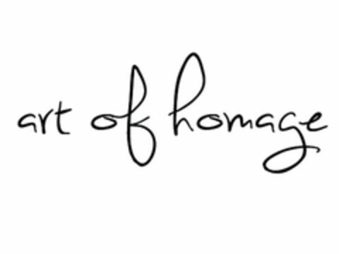 ART OF HOMAGE Logo (USPTO, 12.10.2018)