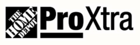 THE HOME DEPOT PRO XTRA Logo (USPTO, 03/25/2019)