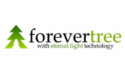 FOREVERTREE WITH ETERNAL LIGHT TECHNOLOGY Logo (USPTO, 24.05.2019)