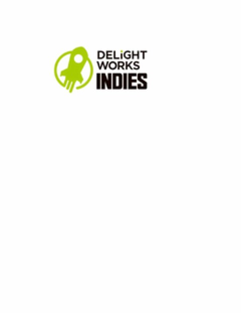 DELIGHT WORKS INDIES Logo (USPTO, 07/29/2019)