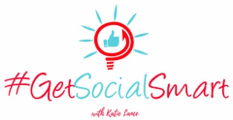 #GETSOCIALSMART WITH KATIE LANCE Logo (USPTO, 31.10.2019)