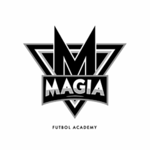 M MAGIA FUTBOL ACADEMY Logo (USPTO, 07/17/2020)