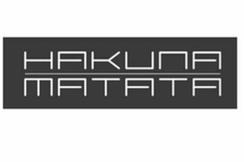 HAKUNA MATATA Logo (USPTO, 03.08.2020)