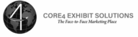 4 CORE4 EXHIBIT SOLUTIONS THE FACE-TO-FACE MARKETING PLACE Logo (USPTO, 28.08.2020)