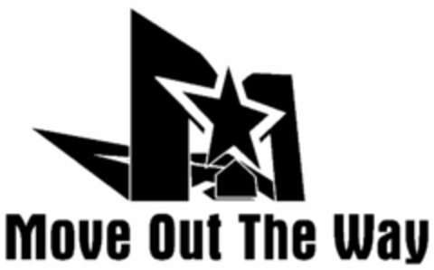 M MOVE OUT THE WAY Logo (USPTO, 29.12.2008)