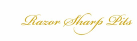 RAZOR SHARP PITS Logo (USPTO, 01/14/2009)