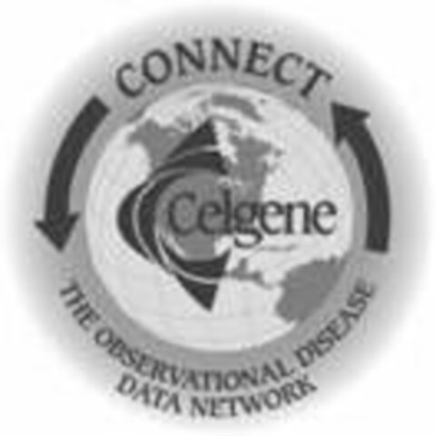 CELGENE CONNECT THE OBSERVATIONAL DISEASE DATA NETWORK Logo (USPTO, 18.02.2009)