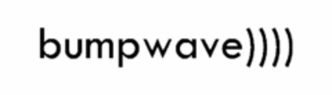 BUMPWAVE)))) Logo (USPTO, 12.03.2009)