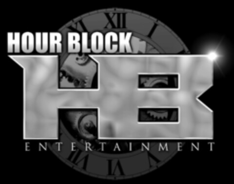 HOUR BLOCK HB ENTERTAINMENT Logo (USPTO, 31.03.2009)