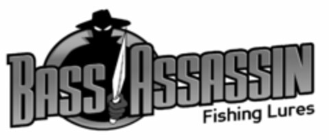 BASS ASSASSIN FISHING LURES Logo (USPTO, 06/17/2009)