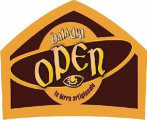 OPEN BALADIN LA BIRRA ARTIGIANALE Logo (USPTO, 17.07.2009)