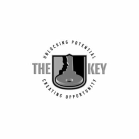 THE KEY UNLOCKING POTENTIAL CREATING OPPORTUNITY Logo (USPTO, 08/03/2009)