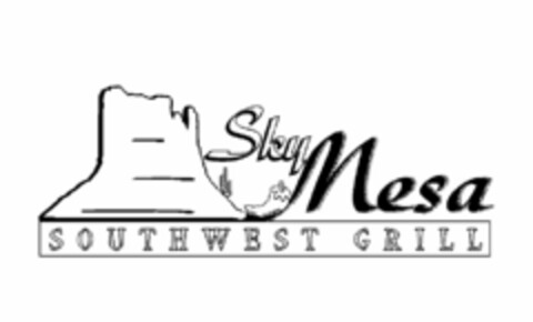 SKY MESA SOUTHWEST GRILL Logo (USPTO, 10.08.2009)