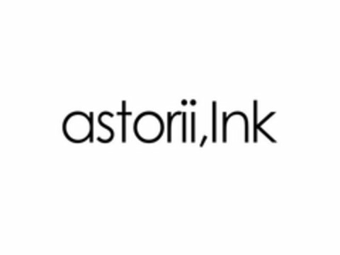 ASTORII, INK Logo (USPTO, 28.09.2009)