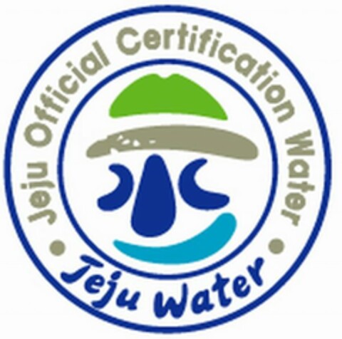 JEJU WATER · JEJU OFFICIAL CERTIFICATION WATER· Logo (USPTO, 09.10.2009)