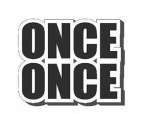 ONCE ONCE Logo (USPTO, 27.04.2010)