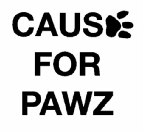 CAUSE FOR PAWZ Logo (USPTO, 01.10.2010)