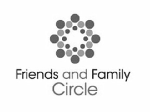 FRIENDS AND FAMILY CIRCLE Logo (USPTO, 08.10.2010)