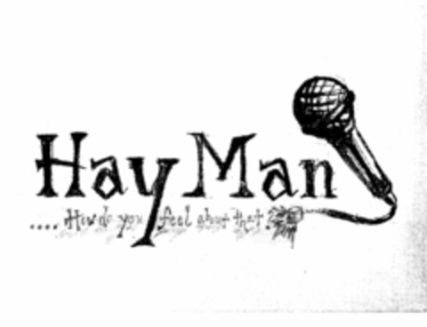 HAY MAN . . . . HOW DO YOU FEEL ABOUT THAT? Logo (USPTO, 29.11.2010)