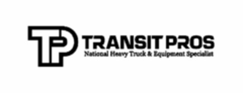 TP TRANSIT PROS NATIONAL HEAVY TRUCK & EQUIPMENT SPECIALIST Logo (USPTO, 04.02.2011)