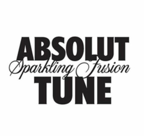 ABSOLUT SPARKLING FUSION TUNE Logo (USPTO, 07/05/2011)