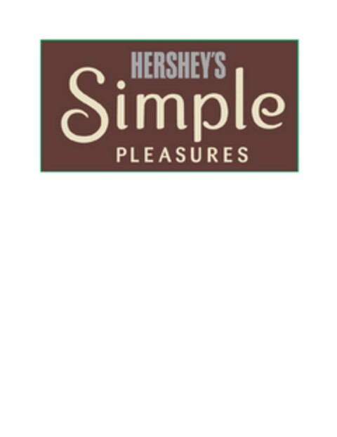 HERSHEY'S SIMPLE PLEASURES Logo (USPTO, 28.10.2011)