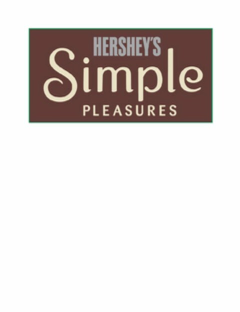 HERSHEY'S SIMPLE PLEASURES Logo (USPTO, 10/28/2011)