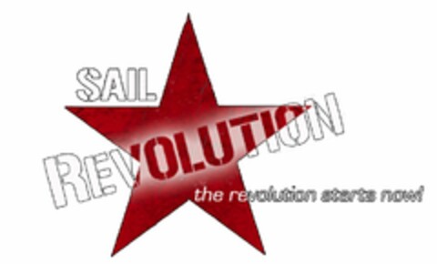 SAIL REVOLUTION THE REVOLUTION STARTS NOW! Logo (USPTO, 16.04.2012)