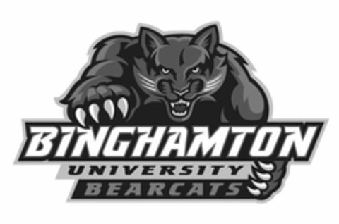 BINGHAMTON UNIVERSITY BEARCATS Logo (USPTO, 28.08.2012)