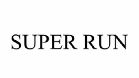 SUPER RUN Logo (USPTO, 09.11.2012)