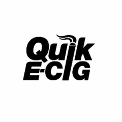 QUIK E-CIG Logo (USPTO, 05.03.2013)