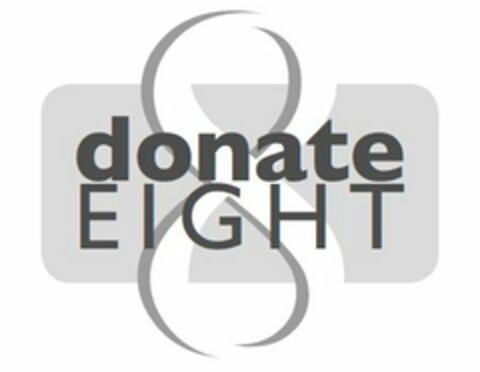 8 DONATE EIGHT Logo (USPTO, 16.04.2013)