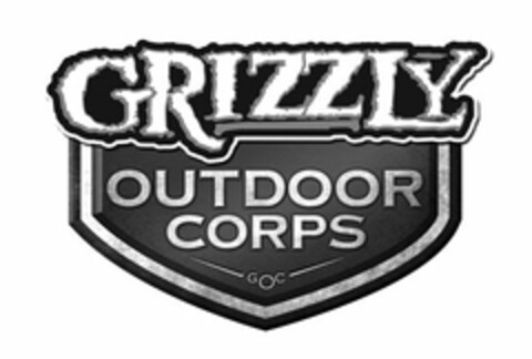 GRIZZLY OUTDOOR CORPS GOC Logo (USPTO, 17.05.2013)