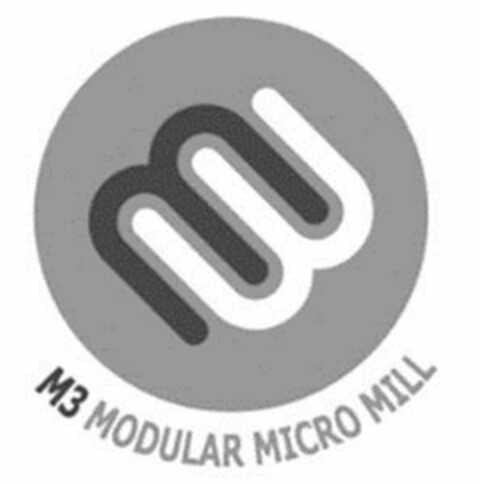 M3 M3 MODULAR MICRO MILL Logo (USPTO, 17.10.2013)