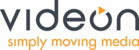 VIDEON SIMPLY MOVING MEDIA Logo (USPTO, 20.11.2013)