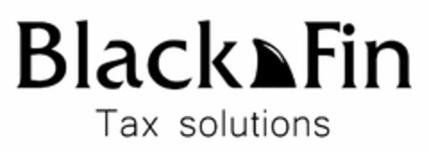 BLACK FIN TAX SOLUTIONS Logo (USPTO, 28.03.2014)