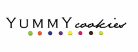 YUMMY COOKIES Logo (USPTO, 04/03/2014)