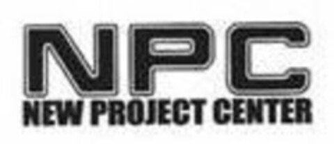 NPC NEW PROJECT CENTER Logo (USPTO, 08/06/2014)