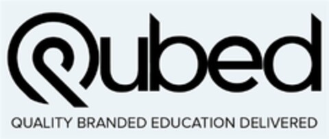 QUBED QUALITY BRANDED EDUCATION DELIVERED Logo (USPTO, 05.09.2014)