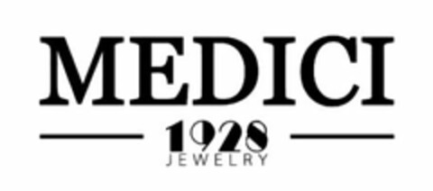 MEDICI 1928 JEWELRY Logo (USPTO, 09/23/2014)