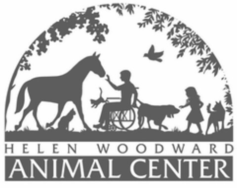 HELEN WOODWARD ANIMAL CENTER Logo (USPTO, 03/17/2015)