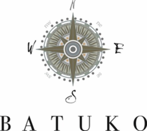 BATUKO N S W E NW NE SW SE Logo (USPTO, 29.04.2015)