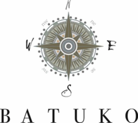 BATUKO N S W E NW NE SW SE Logo (USPTO, 04/29/2015)