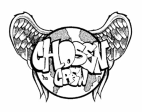 CHOSEN CREW Logo (USPTO, 10.06.2015)