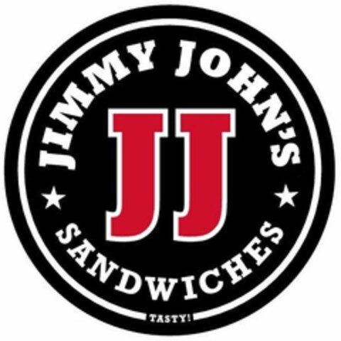 JIMMY JOHN'S JJ SANDWICHES TASTY! Logo (USPTO, 11.01.2016)