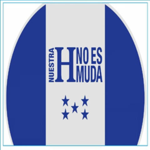 NUESTRA H NO ES MUDA Logo (USPTO, 06.07.2016)