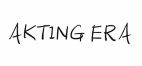 AKTING ERA Logo (USPTO, 10/30/2016)