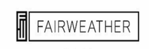 FW FAIRWEATHER Logo (USPTO, 08.11.2016)