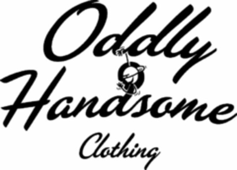 ODDLY HANDSOME CLOTHING Logo (USPTO, 11/15/2016)