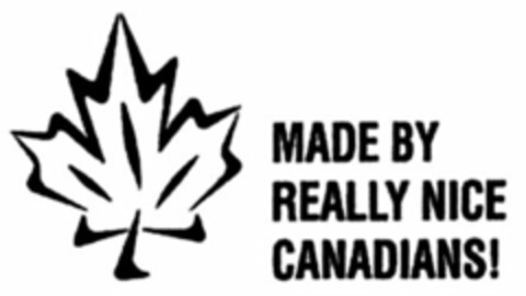 MADE BY REALLY NICE CANADIANS! Logo (USPTO, 28.02.2017)